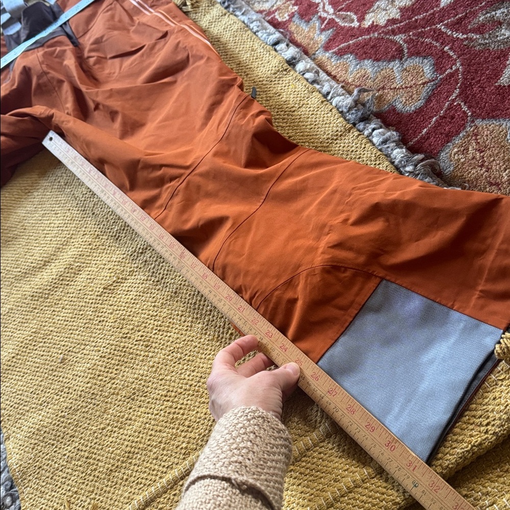 Stio Environ Bib Women’s ski bibs pants saddle rust orange size large reg NEW - Picture 7 of 16